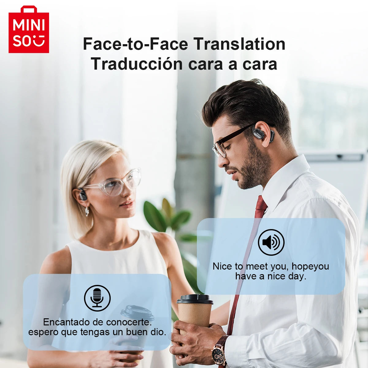 MINISO MS162 traducteur intelligent bluetooth